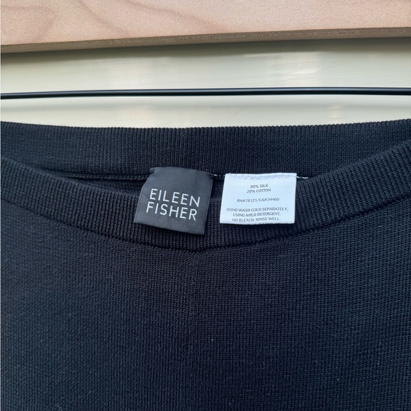 Eileen Fisher Silk/Cotton Knit Pant - Picture 2 of 5